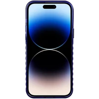 Dėklas telefonui Audi IML Big Logo MagSafe iPhone 14 Pro - mėlynas