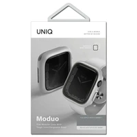 Uniq Moduo dėklas Apple Watch 4/5/6/7/8/SE/SE2 40/41mm - kreidos pilkas