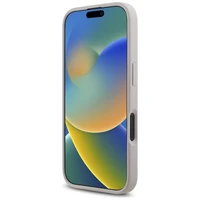 Guess HC PU 4G mažas 4G ir klasikinis dėklas iPhone 16 MagSafe - rožinis