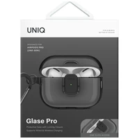 Uniq Glase Pro dėklas AirPods Pro 2 - juodas