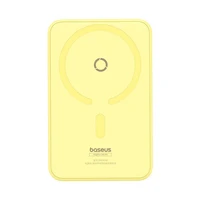 Išorinė baterija Baseus MagPro Magnetinė 5000mAh 20W, MagSafe (geltona)