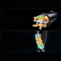 Ugreen Cat6A UTP 3m Ethernet laidas - juodas