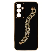 Dėklas telefonui Samsung Galaxy A54 5G dizainas 4 juodas