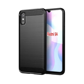 CARBON dėklas telefonui XIAOMI Redmi 9A / 9AT juodas