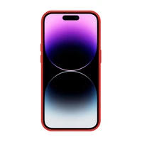 Tel Protect silikoninis Premium dėklas telefonui Iphone 15 Plus raudonas