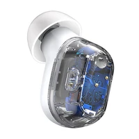 Ausinės "TWS Baseus Bowie WM01" (baltos spalvos)