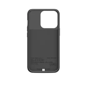Tech-Protect PowerCase iPhone 14 / 14 Pro su 4800mAh išorine baterija - juoda