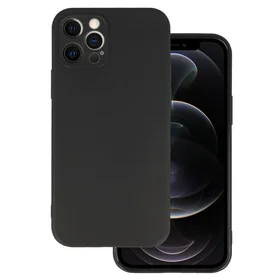 MATT nugarėlės dėklas telefonui Iphone 12 Pro juodas