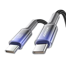Joyroom S-A42 60W USB-C kabelis 1.2m juodas
