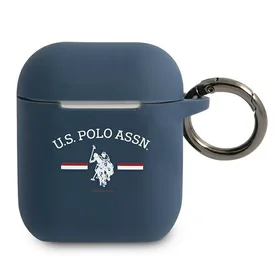 US Polo USACA2SFGV AirPods 1/2 dėklas tamsiai mėlynas/tamsiai mėlynas