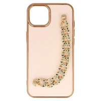 Madingas dėklas telefonui Iphone 14 Pro dizainas 4 šviesiai rožinė