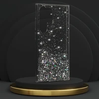 Briliantinis skaidrus dėklas telefonui Samsung Galaxy S24 Ultra skaidrus