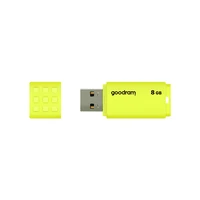 GOODRAM UME2 USB atmintinė - 8GB USB 2.0 GELTONA