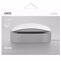 "Uniq Nova Magic Mouse" pelės prijungimo stotelė pilka/pilka