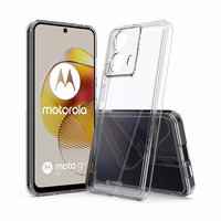Crong Crystal Shield Cover - Motorola Moto G73 dėklas (skaidrus)