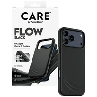 CARE by PanzerGlass Funkcinis FLOW Magnetinis dėklas telefonui iPhone 17 Pro Max - Juodas