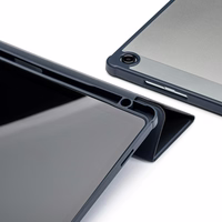 Dėklas Reach Origami Samsung X210/X215/X216 Tab A9 Plus 11.0/X230/X235/X236 Tab A11 Plus 11.0 tamsiai mėlynas