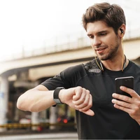 Dux Ducis dirželis (Mixture II versija) dirželis Apple Watch Ultra, SE, 9, 8, 7, 6, 5, 4, 3, 2, 1 (49, 45, 44, 42 mm) pintas diržas apyrankė juodas