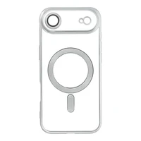 ELECTRO MAG COVER dėklas telefonui su MagSafe suderinamas IPHONE 17 Air sidabrinis