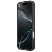 Karl Lagerfeld IML akvarelės Karl ir logotipo magnetinis dėklas telefonui iPhone 17 Pro Max - juodas
