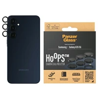 PanzerGlass Hoops kameros apsauga Samsung Galaxy A35 5G - su juodu rėmeliu