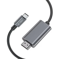 Tech-Protect UltraBoost USB-C / HDMI 4K 60Hz kabelis 2m - juodas