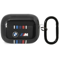 BMW BMAP22SWTK AirPods Pro dėklas juoda/juoda Daugybė Spalvotų Linijų