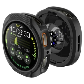 Spigen Liquid Air dėklas laikrodžiui Samsung Galaxy Watch 8 44mm - matinis juodas