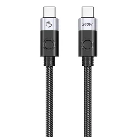 Orico 240W USB-C į USB-C įkrovimo laidas, 1.5 m (juodas)