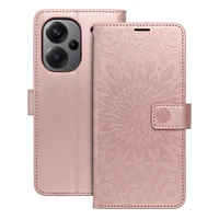 Dėklas telefonui MEZZO XIAOMI Redmi Note 13 Pro Plus 5G mandala rožinis auksas