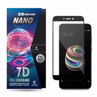 Crong 7D Nano lankstus Glass – Full Coverage Hybrid ekrano apsauga 9H Xiaomi Redmi 5A