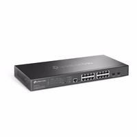 TP-Link Omada SG3218XP-M2 tinklo komutatorius Valdomas L2+ 2.5G Ethernet (100/1000/2500) Maitinimas per Eternetą (PoE) 1U Juoda