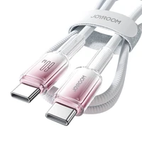 USB-C - USB-C kabelis Joyroom S-A42 60W 1.2m baltas