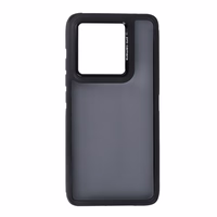 Crystal juodas dėklas for Xiaomi Redmi Note 14 5G (Global) juodas