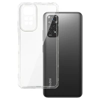 Dėklas telefonui Armor atsparus smūgiams Xiaomi Redmi Note 11/Note 11S skaidrus