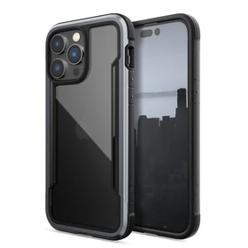Raptic X-Doria Shield dėklas iPhone 14 Pro Max šarvuota juoda danga