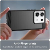 Anglies dėklas telefonui Xiaomi Redmi Note 13 Pro+ - juodas