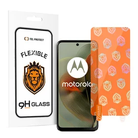Tel Protect Geriausias Lankstus Hibridinis Grūdintas Stiklas MOTOROLA MOTO G55 5G