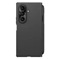 Nillkin Super Frosted Shield Fold Magnetinis dėklas Samsung Galaxy Z Fold 7, MagSafe suderinamas, su S Pen Space - juodas