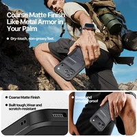 Dėklas Dux Ducis Shld Apple iPhone 17 Pro Max juodas (Umbra Pattern)