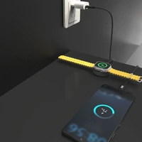 Dudao A12MaxC PD60W 2-in-1 įkroviklis Apple Watch / USB-C - juodas