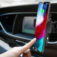 Rock Magnetic gravity car holder EDZ-03 induction to air vent black