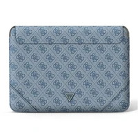 Guess 4G Uptown Triangle Logo dėklas 13–14" nešiojamam kompiuteriui - mėlynas