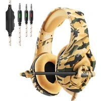 ONIKUMA K1-B žaidimų ausinės (geltonos)