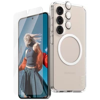 CARE by PanzerGlass Flagship 3in1 dėklas + stiklas + lęšio apsaugos rinkinys Samsung Galaxy S25