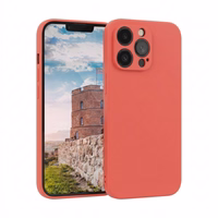 Dėklas "Liquid Silicone" Samsung S942 S26 persikų spalvos