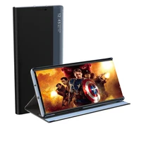 Naujas Sleep View dėklas su atvartu ir stovu Samsung Galaxy A55 - juodas