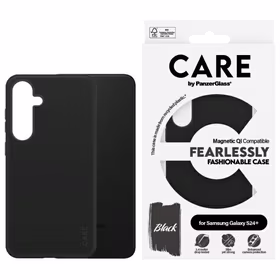 CARE by PanzerGlass Mados QI dėklas Samsung Galaxy S24+ - juodas