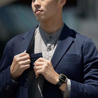 Uniq Moduo dėklas Apple Watch 4/5/6/7/8/SE/SE2 40/41mm - juodas ir garstyčios