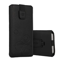 WONDER Deko Dėklas telefonui (dydis XL) Iphone 15/15 Pro/Iphone 16/16 Pro/Samsung S24/S24 Plus/S25/S25 Plus/A53/A55 5G juodas